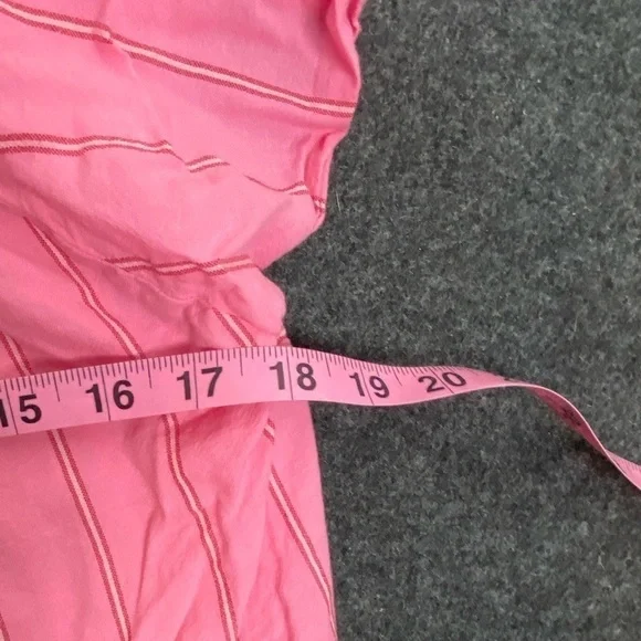 Madewell Butterfly Striped Top Cecilia Stripe XS Pink - Picture 6 of 7